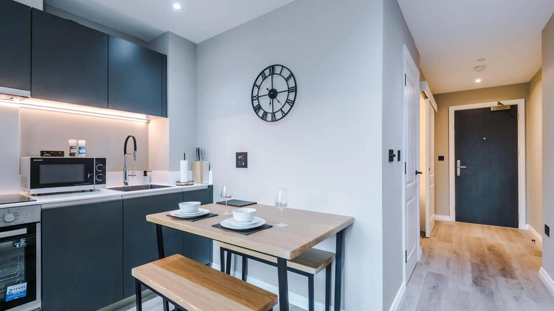 Stylish 1Br Apartment In Leeds City Centre 0*, Leeds (West Yorkshire) Velká Británie